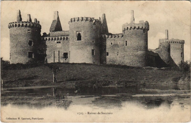 Carte postale ancienne Ruines de Succinio