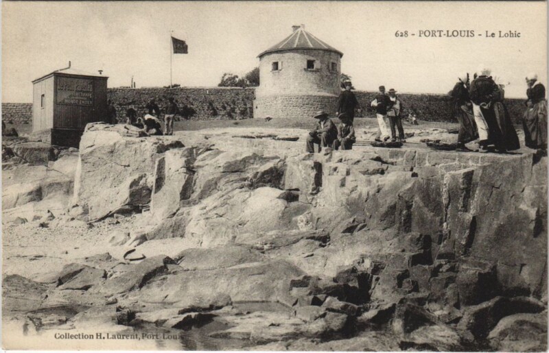 Carte postale ancienne Port-Louis - Le Lohic à Port-Louis
