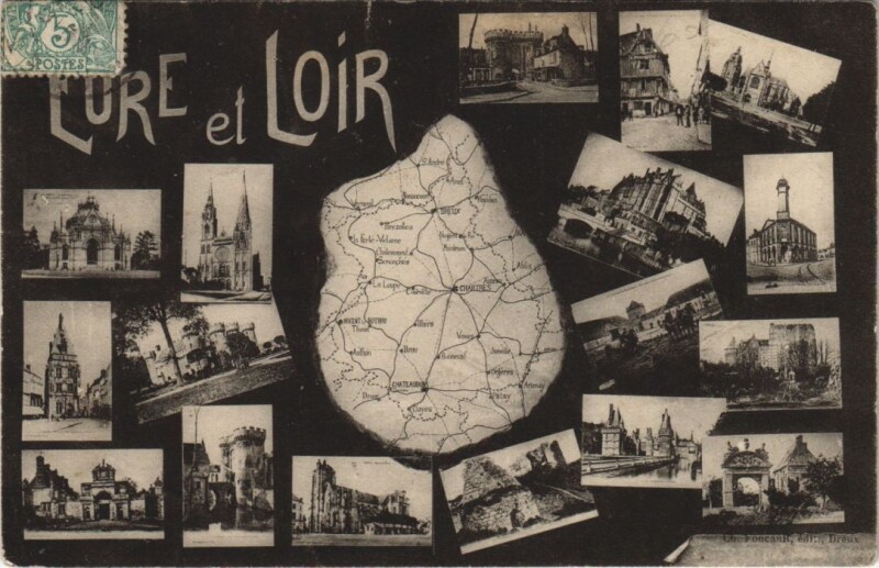 Carte postale ancienne Eure et Loir