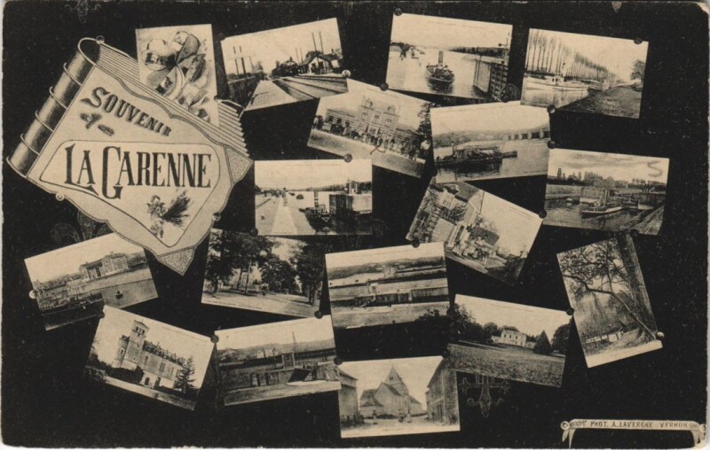 Carte postale ancienne Souvenir la Carenne