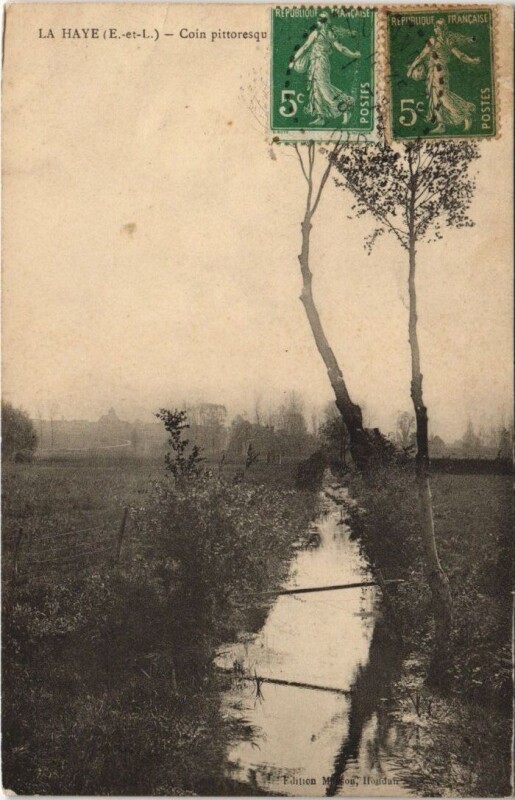 Carte postale ancienne La Haye - Coin pittoresque