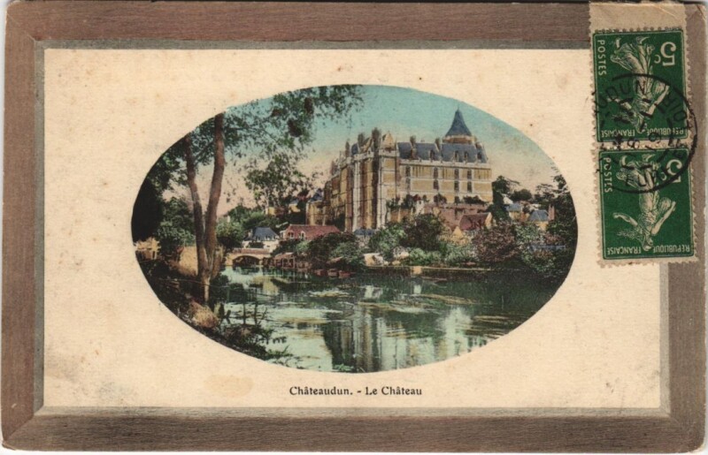 Carte postale ancienne Chateaudun - Le Chateau à Châteaudun