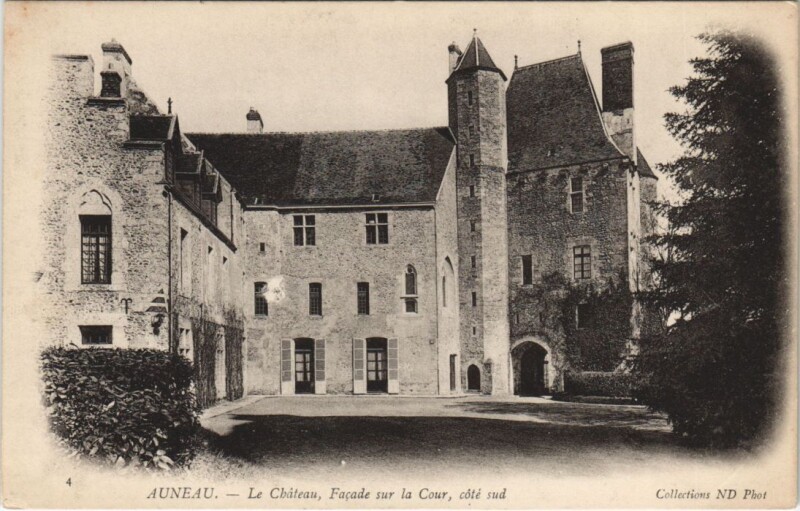 Carte postale ancienne Auneau Le Chateau