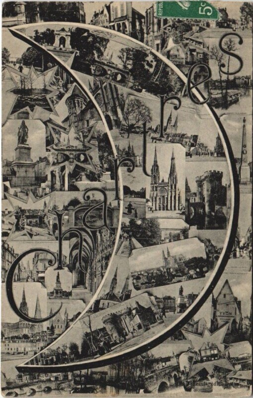 Carte postale ancienne Chartres à Chartres