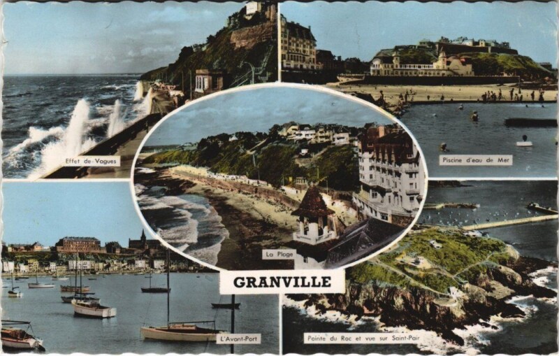 Carte postale ancienne Granville à Granville