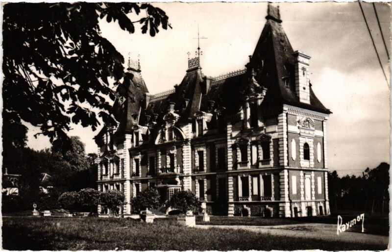 Carte postale ancienne Montry Le Chateau à Montry