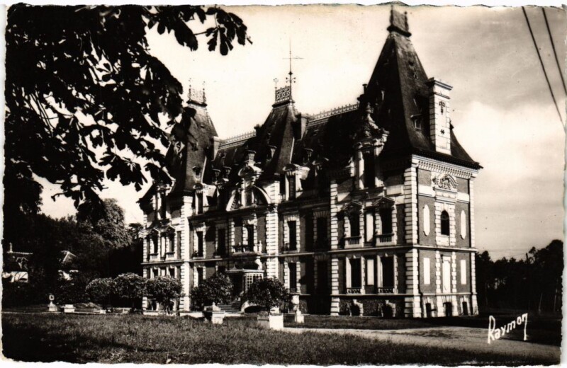 Carte postale ancienne Montry Le Chateau à Montry