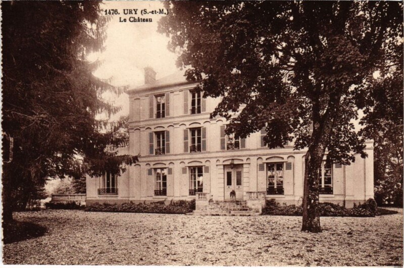 Carte postale ancienne Ury Le Chateau