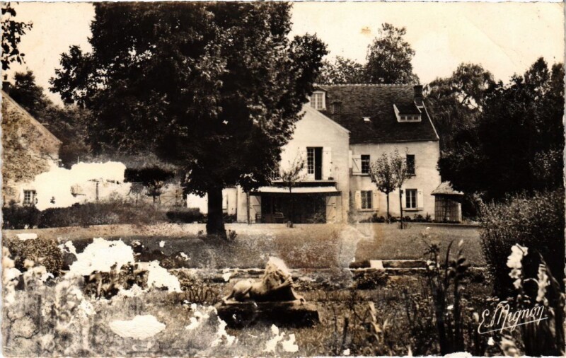 Carte postale ancienne Perthes Perthes-en-Gatinais - Le Petit Moulin à Perthes