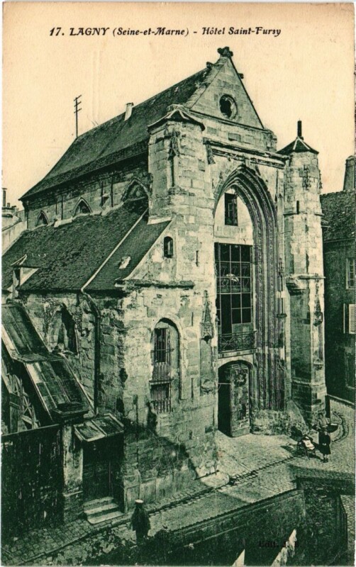 Carte postale ancienne Lagny-sur-Marne Hotel Saint-Furcy à Lagny-sur-Marne