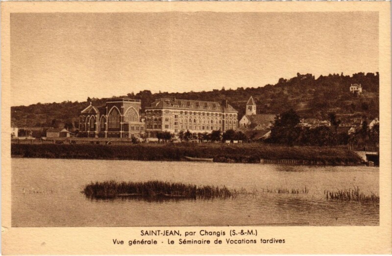 Carte postale ancienne Saint-Jean-les-Deux-Jumeaux Le Seminaire de Vocations Tardives à Meaux
