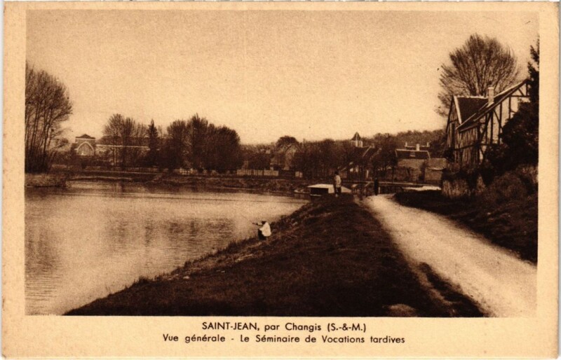 Carte postale ancienne Saint-Jean-les-Deux-Jumeaux Le Seminaire de Vocations Tardives à Meaux