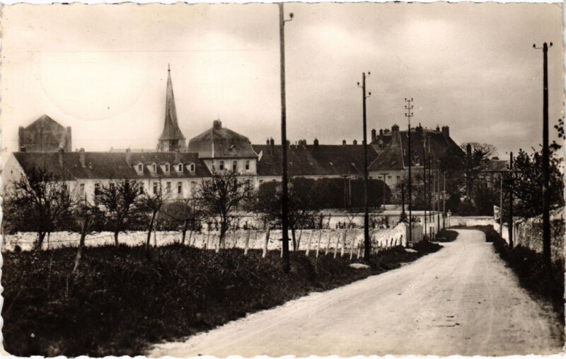 Carte postale ancienne Jouarre L'Abbaye à Jouarre