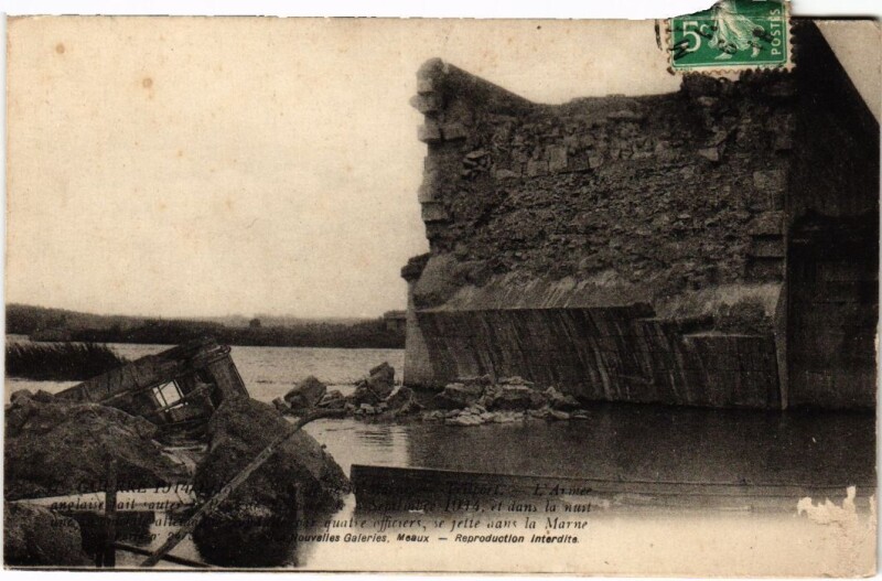Carte postale ancienne Trilport l'Armee à Trilport