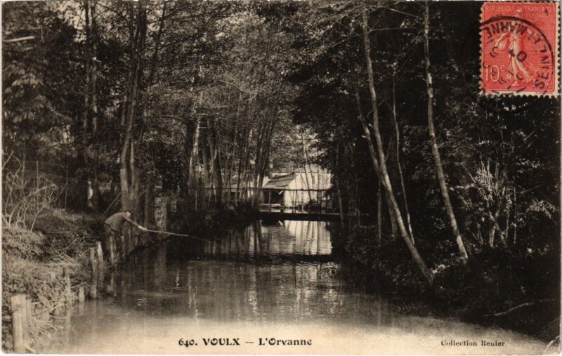 Carte postale ancienne Voulx L'Orvanne à Voulx