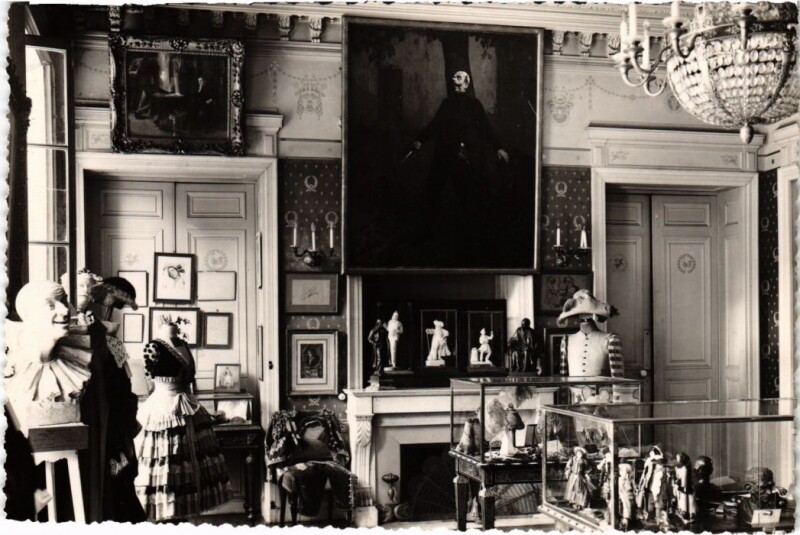 Carte postale ancienne Couilly-Pont-aux-Dames Mauison Retraite des Artistes Dramatiques à Couilly-Pont-aux-Dames