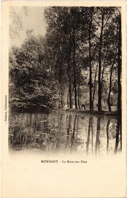 Carte postale ancienne Mormant La Mare aux Fees à Mormant