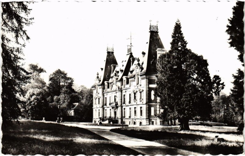 Carte postale ancienne Montry Le Chateau à Montry