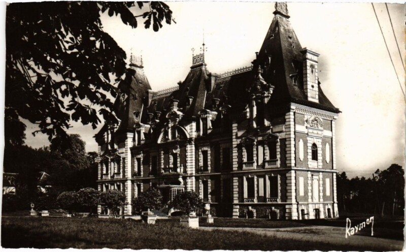 Carte postale ancienne Montry Le Chateau à Montry