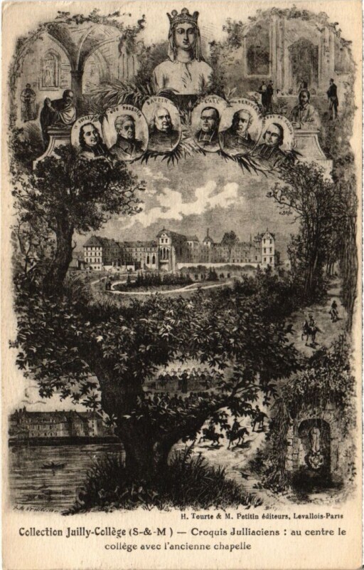 Carte postale ancienne Juilly College à Juilly