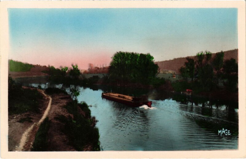 Carte postale ancienne La Ferte sous Jouarre La Marne à Jouarre