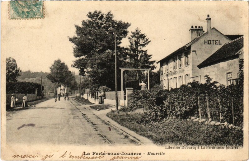 Carte postale ancienne La Ferte sous Jouarre Mourette à Jouarre