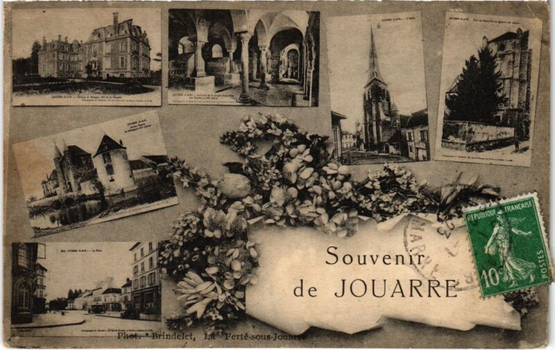 Carte postale ancienne La Ferte sous Jouarre souvenir à Jouarre