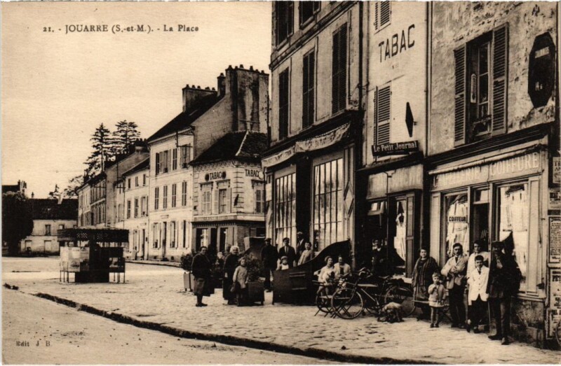 Carte postale ancienne La Ferte sous Jouarre La Place à Jouarre