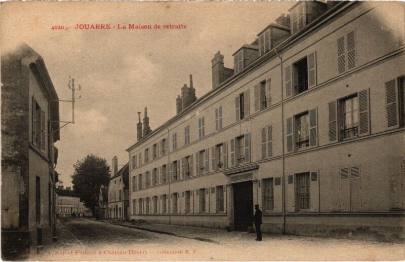 Carte postale ancienne La Ferte sous Jouarre Maison de retraite à Jouarre