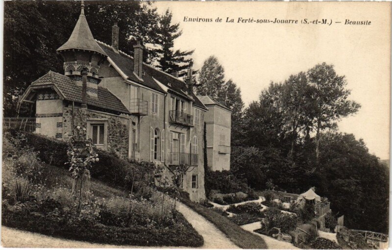 Carte postale ancienne La Ferte sous Jouarre Beausite à Jouarre