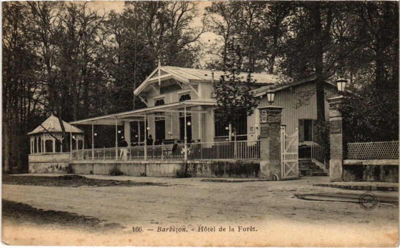Carte postale ancienne Barbizon Hotel de la Foret à Barbizon