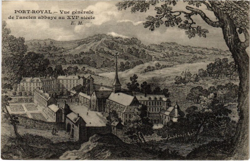 Carte postale ancienne Magny-les-Hameaux Port-Royal - Ancien Abbaye à Meaux