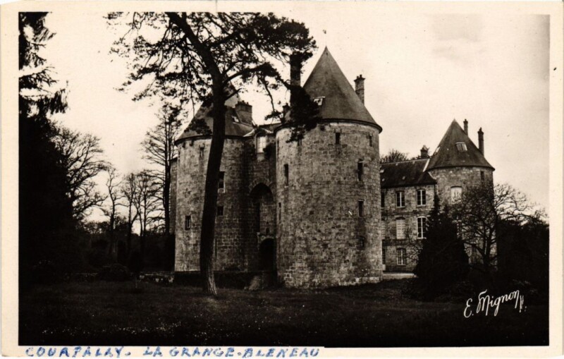 Carte postale ancienne Courpalay Chateau de Grange à Courpalay