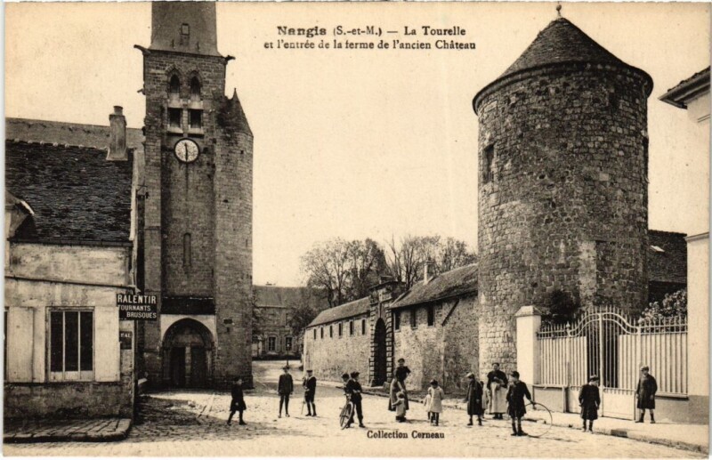 Carte postale ancienne Nangis La Tourelle à Nangis