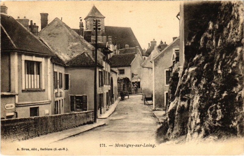 Carte postale ancienne Montigny