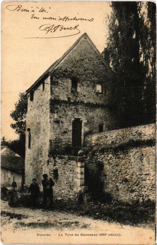 Carte postale ancienne Provins Tour du Bourreau à Provins