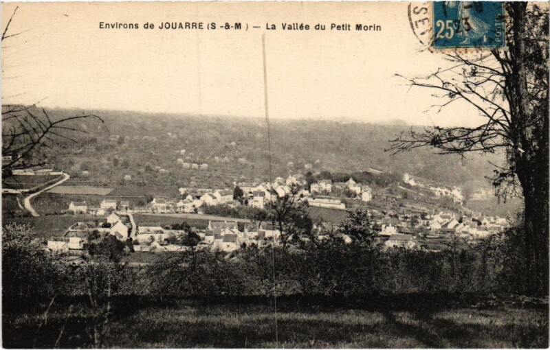 Carte postale ancienne Env.de Jouarre La Vallee du Petit Morin à Jouarre