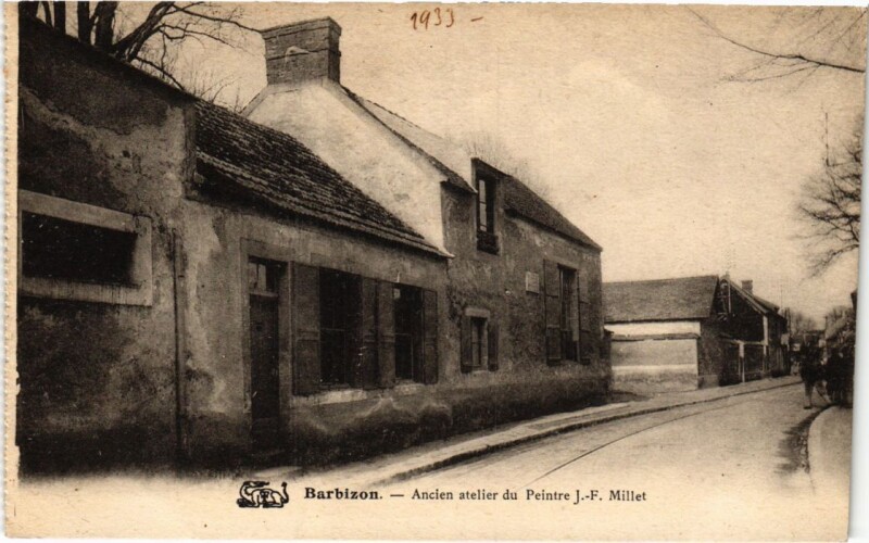 Carte postale ancienne Barbizon Ancien atelier du Peintre J.F. Millet à Barbizon