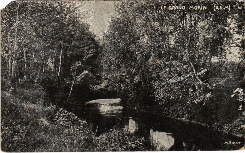 Carte postale ancienne Le Grand Morin
