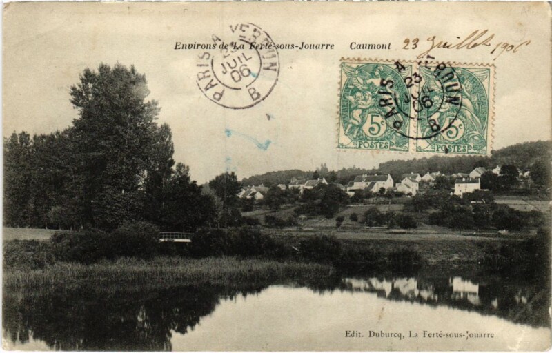 Carte postale ancienne Caumont