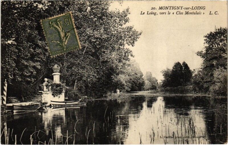 Carte postale ancienne Montigny Le Loing