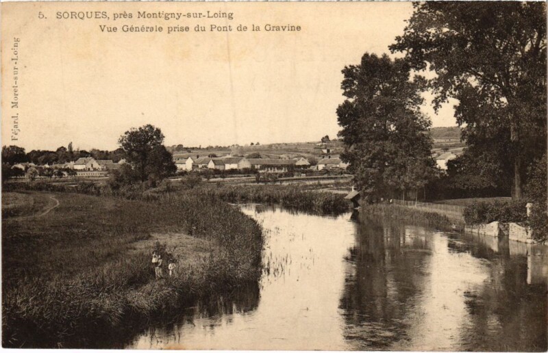 Carte postale ancienne Montigny vue generale