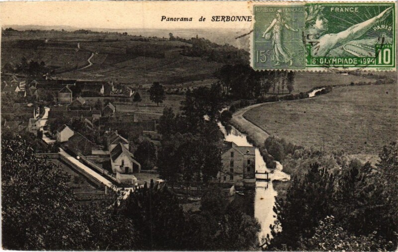 Carte postale ancienne Serbonne panorama