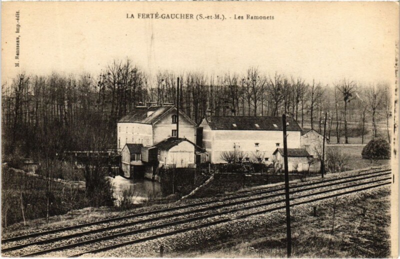 Carte postale ancienne La Ferte Gaucher Les Ramonets