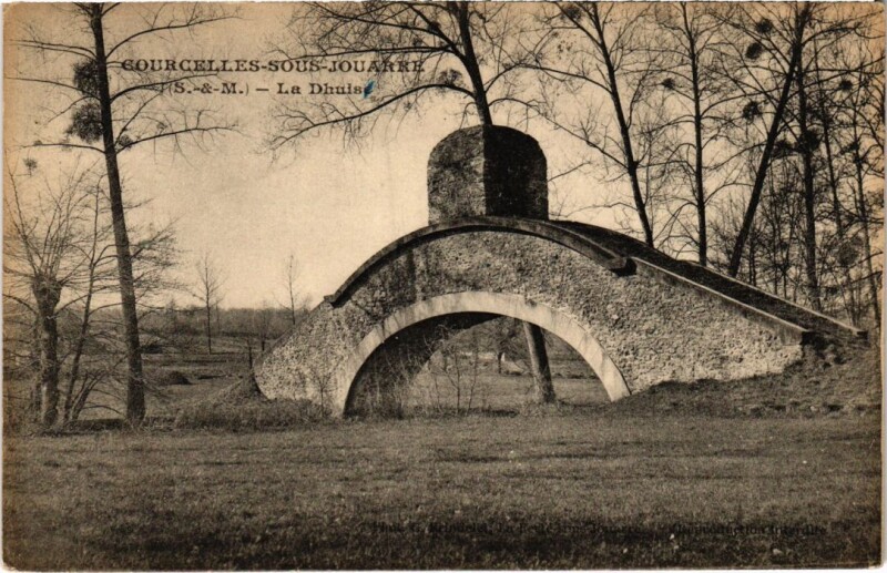 Carte postale ancienne Courcelles La Dhuis