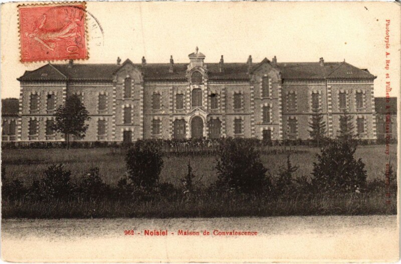 Carte postale ancienne Noisiel Maison de Convalescence à Noisiel