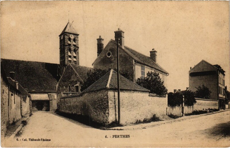Carte postale ancienne Perthes à Perthes