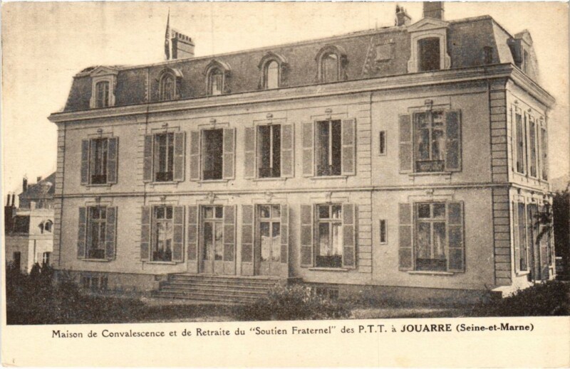 Carte postale ancienne Jouarre Maison de Convalescence à Jouarre