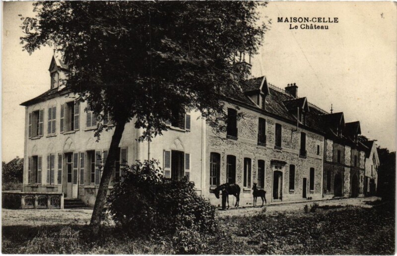 Carte postale ancienne Maison Celle Le Chateau
