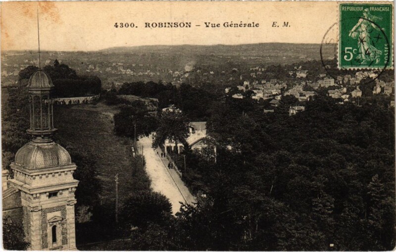 Carte postale ancienne Robinson vue generale